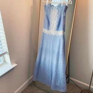 NEW🍉Sandro Lace Dress Purple Sleeveless Classic